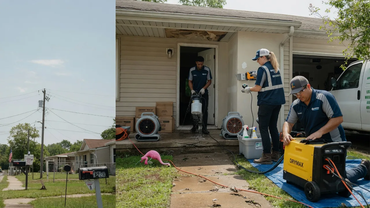 Storm Damage Water Removal in Lone Star, TX near me